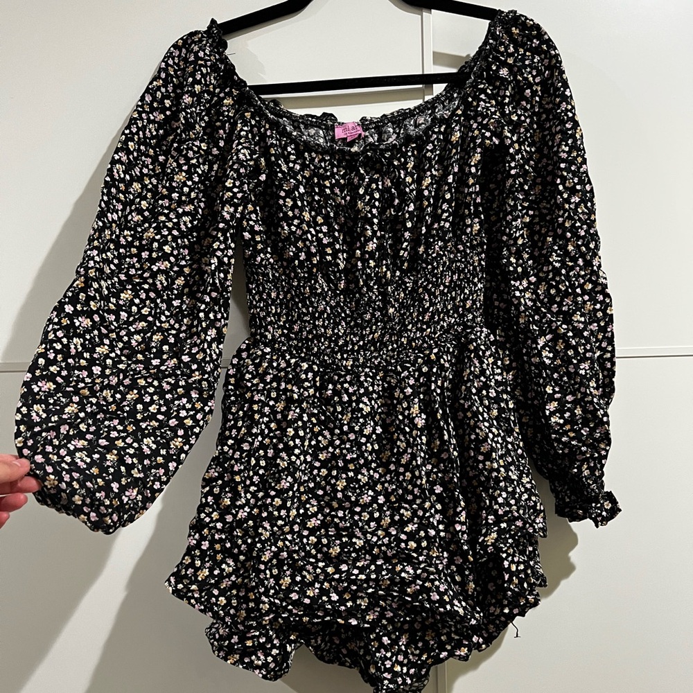 Floral Off-Shoulder Dress